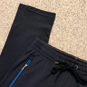 NEW Mondo Jeans SPORT Pants M Navy Blue Track